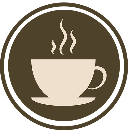 Flat White Logo | Angielski przy Kawiie